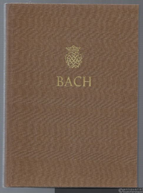  - Johann Sebastian Bach. Neue Ausgabe sämtlicher Werke. Serie I, Band 10. Kantaten zum 2. und 3. Ostertag. Kritischer Bericht.