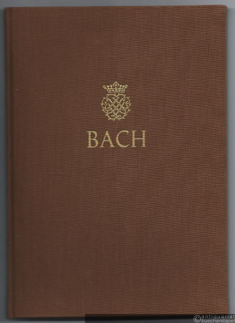  - Johann Sebastian Bach. Neue Ausgabe sämtlicher Werke. Serie I, Band 13. Kantaten zum 1. Pfingsttag. Kritischer Bericht.