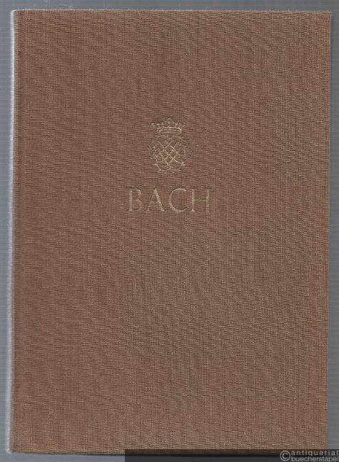  - Johann Sebastian Bach. Neue Ausgabe sämtlicher Werke. Serie I, Band 2. Kantaten zum 1. Weihnachtstag. Kritischer Bericht.