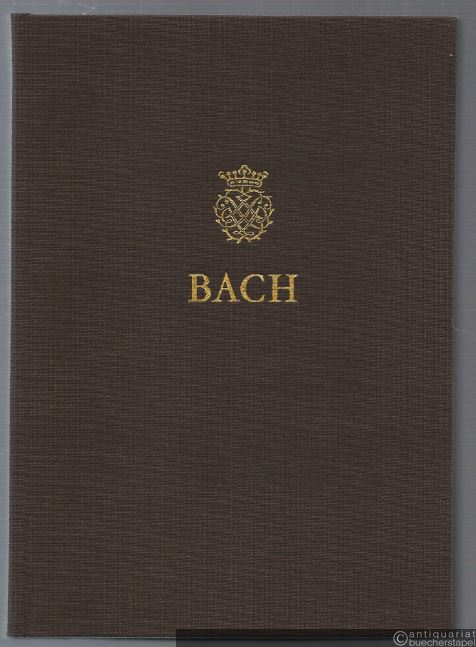  - Johann Sebastian Bach. Neue Ausgabe sämtlicher Werke. Serie IV, Band 1. Orgelbüchlein, Sechs Choräle von verschiedener Art (Schübler-Choräle), Orgelpartiten. Kritischer Bericht.