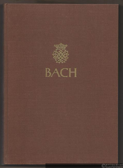  - Johann Sebastian Bach. Neue Ausgabe sämtlicher Werke. Serie II, Band 5. Matthäus-Passion. Markus-Passion. Kritischer Bericht.