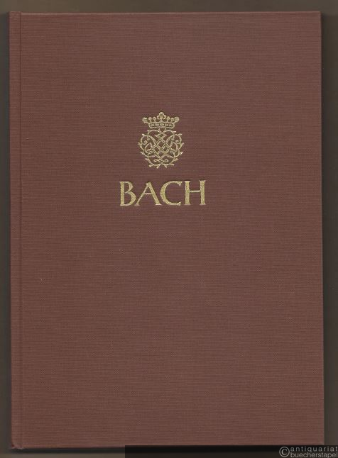  - Johann Sebastian Bach. Neue Ausgabe sämtlicher Werke. Serie I, Band 31. Kantaten zum Reformationsfest und zur Orgelweihe. Kritischer Bericht.