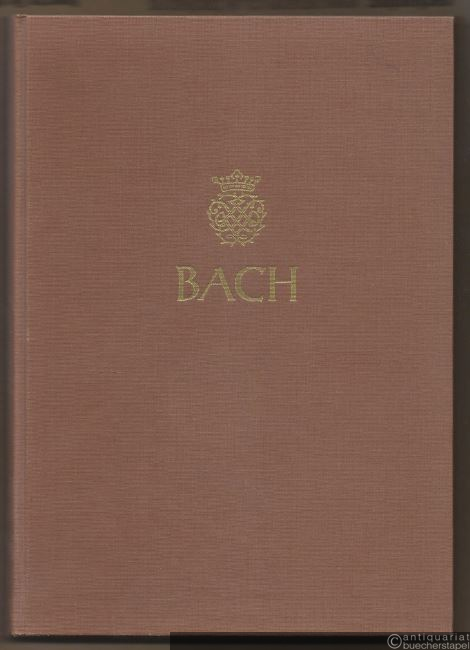  - Johann Sebastian Bach. Neue Ausgabe sämtlicher Werke. Serie I, Band 27. Kantaten zum 24. bis 27. Sonntag nach Trinitatis. Kritischer Bericht.