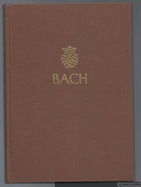  - Johann Sebastian Bach. Neue Ausgabe sämtlicher Werke. Serie I, Band 5. Kantaten zum Epiphaniasfest bis zum 2. Sonntag nach Epiphanias. Kritischer Bericht.