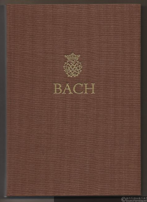  - Johann Sebastian Bach. Neue Ausgabe sämtlicher Werke. Serie I, Band 15. Kantaten zum Trinitatisfest und zum 1. Sonntag nach Trinitatis. Kritischer Bericht.
