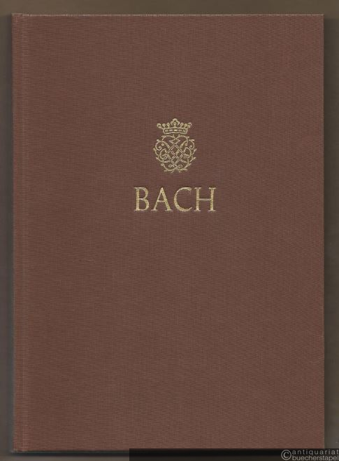  - Johann Sebastian Bach. Neue Ausgabe sämtlicher Werke. Serie V, Band 9.1. Toccaten. Kritischer Bericht.
