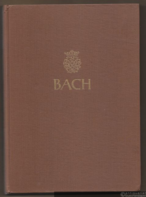  - Johann Sebastian Bach. Neue Ausgabe sämtlicher Werke. Serie I, Band 21. Kantaten zum 13. und 14. Sonntag nach Trinitatis. Kritischer Bericht.