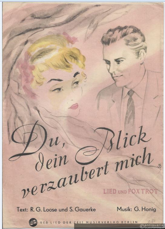  - Du, dein Blick verzaubert mich. Lied und Foxtrot.