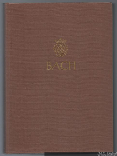  - Johann Sebastian Bach. Neue Ausgabe sämtlicher Werke. Serie IV, Band 5-6, Teilband 2. Präludien, Toccaten, Fantasien und Fugen für Orgel. Kritischer Bericht.