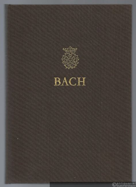  - Johann Sebastian Bach. Neue Ausgabe sämtlicher Werke. Serie IV, Band 7. Sechs Sonaten und verschiedene Einzelwerke. Kritischer Bericht.