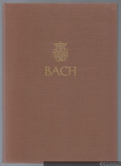  - Johann Sebastian Bach. Neue Ausgabe sämtlicher Werke. Serie I, Band 2. Kantaten zum 1. Weihnachtstag. Kritischer Bericht.