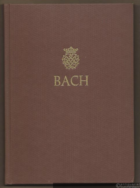  - Johann Sebastian Bach. Neue Ausgabe sämtlicher Werke. Serie VIII, Band 2. Die Kunst der Fuge. Kritischer Bericht.