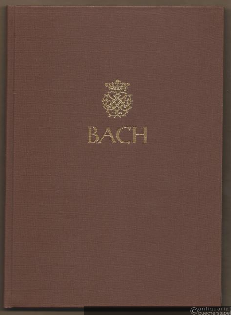  - Johann Sebastian Bach. Neue Ausgabe sämtlicher Werke. Serie V, Band 1. Erster Teil der Klavierübung. Kritischer Bericht.