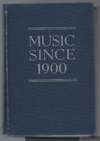  - Music since 1900.