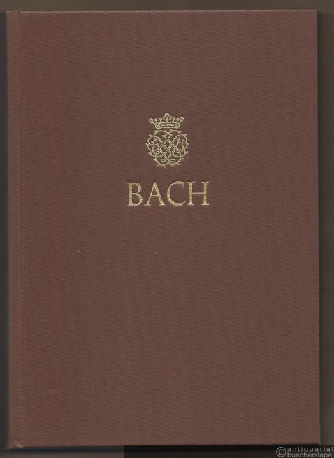  - Johann Sebastian Bach. Neue Ausgabe sämtlicher Werke. Serie I, Band 3.1. Kantaten zum 2. und 3. Weihnachtstag. Kritischer Bericht.