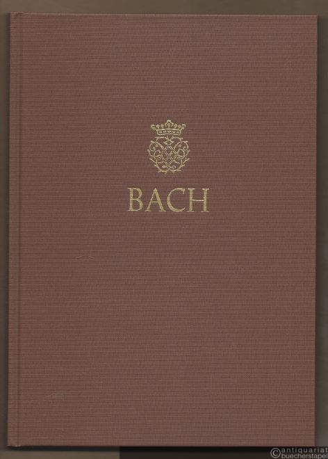  - Johann Sebastian Bach. Neue Ausgabe sämtlicher Werke. Serie I, Band 3.2. Kantaten zum Sonntag nach Weihnachten. Kritischer Bericht.