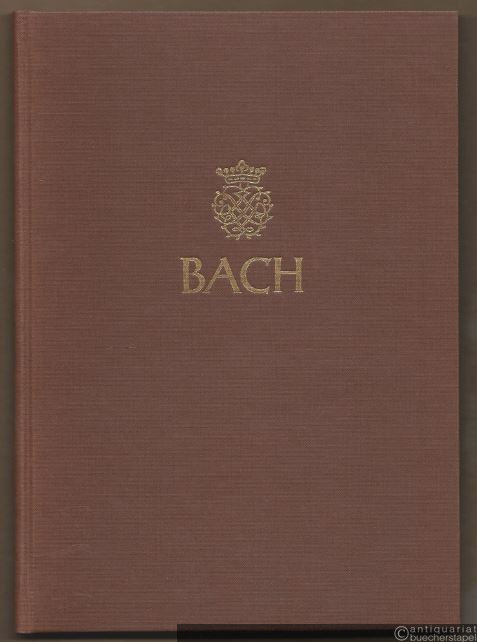  - Johann Sebastian Bach. Neue Ausgabe sämtlicher Werke. Serie IV, Band 3. Die einzeln überlieferten Orgelchoräle. Kritischer Bericht.