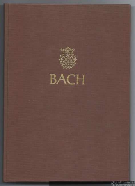  - Johann Sebastian Bach. Neue Ausgabe sämtlicher Werke. Serie VII, Band 5. Konzerte für zwei Cembali. Kritischer Bericht.