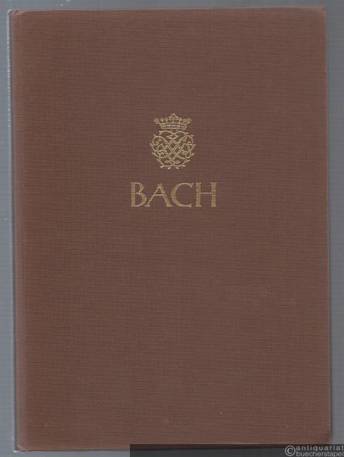  - Johann Sebastian Bach. Neue Ausgabe sämtlicher Werke. Serie VII, Band 6. Konzerte für drei und vier Cembali. Kritischer Bericht.