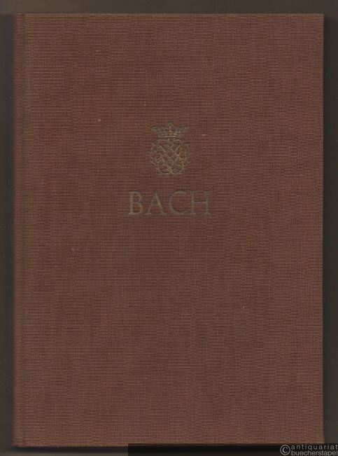  - Johann Sebastian Bach. Neue Ausgabe sämtlicher Werke. Serie I, Band 36. Festmusiken für das kurfürstlich-sächsische Haus I. Kritischer Bericht.
