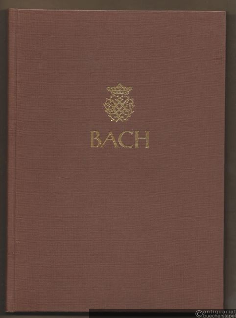  - Johann Sebastian Bach. Neue Ausgabe sämtlicher Werke. Serie V, Band 2. Zweiter Teil der Klavierübung, Vierter Teil der Klavierübung, Vierzehn Kanons BWV 1087. Kritischer Bericht.