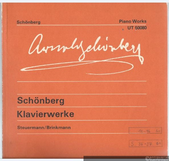  - Klavierwerke / Piano Works (= Wiener Urtext Edition, UT 50080).