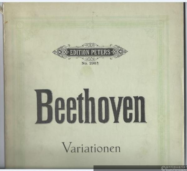  - Variationen für Klavier zu 2 Händen. Band II (= Edition Peters, Nr. 298b).