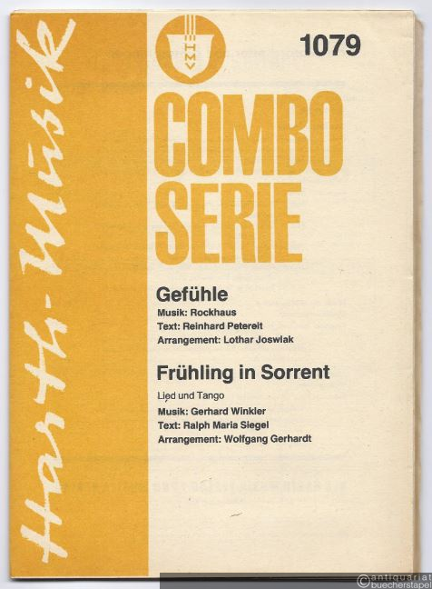  - Gefühle / Frühling in Sorrent (Lied und Tango) (= Combo Serie 1079). Stimmen.