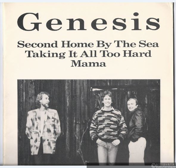  - Second home by the sea / Taking it all too hard / Mama.