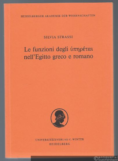  - Le funzioni degli hyperetai nell'Egitto greco e romano.