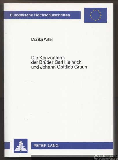  - Die Konzertform der Brüder Carl Heinrich und Johann Gottlieb Graun.