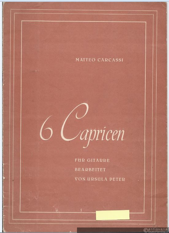  - Sechs Capricen.
