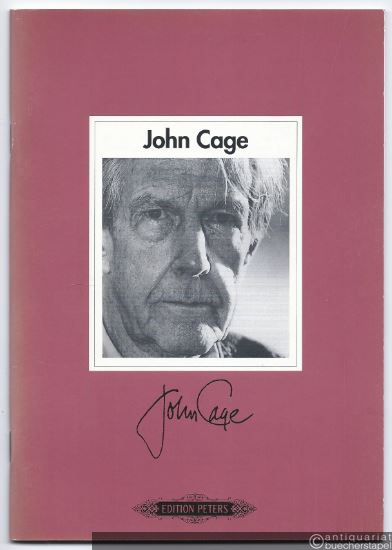  - John Cage [Gesamtverzeichnis der Werke] (Edition Peters).