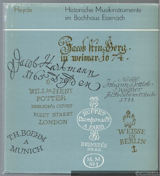  - Historische Musikinstrumente im Bachhaus Eisenach.