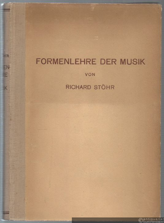  - Formenlehre der Musik.