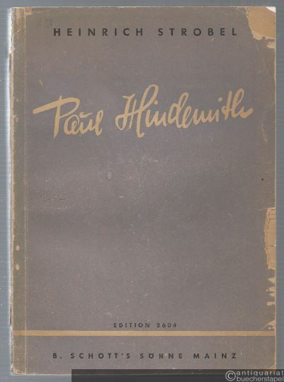  - Paul Hindemith (= Edition Schott, No. 3604).