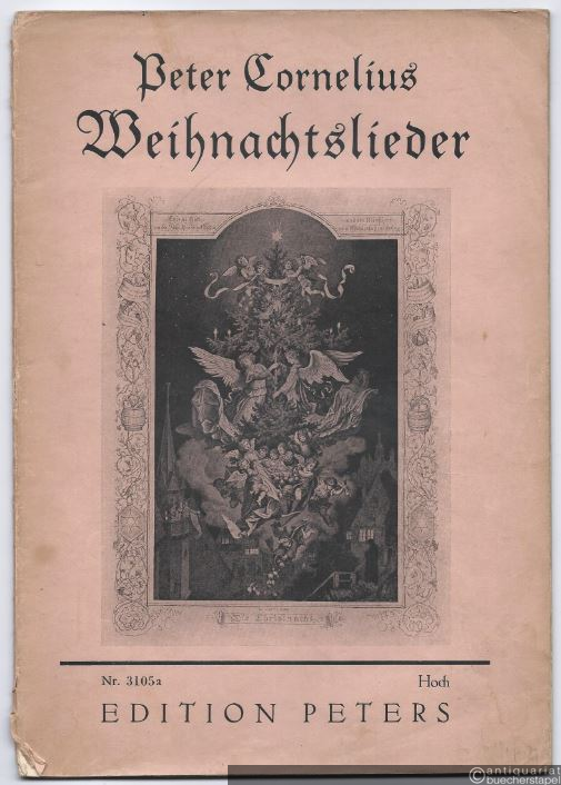  - Weihnachtslieder für eine Singstimme mit Klavierbegleitung (= Edition Peters, Nr. 3105a). Hohe Stimme. Neue Ausgabe.