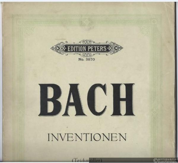  - Inventionen für Klavier zu zwei Händen (= Edition Peters, Nr. 3870).