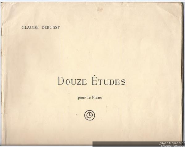  - Douze Etudes pour le Piano. Livre 1 (Noo 1 à 6).