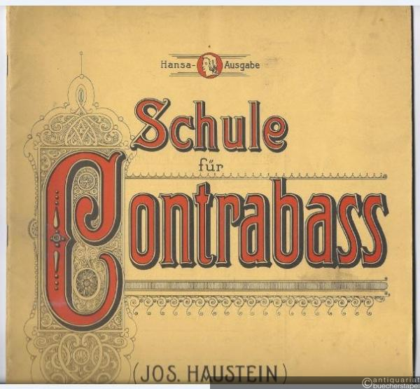  - Schule für Contrabass, Op. 167. Leitfaden zum Studium des Contrabasses. Band I (= Hansa-Ausgabe 92).