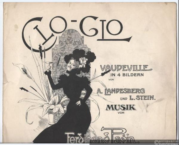  - Clo-Clo. Vaudeville in 4 Bildern von A. Landesberg und L. Stein. Mandoline I.