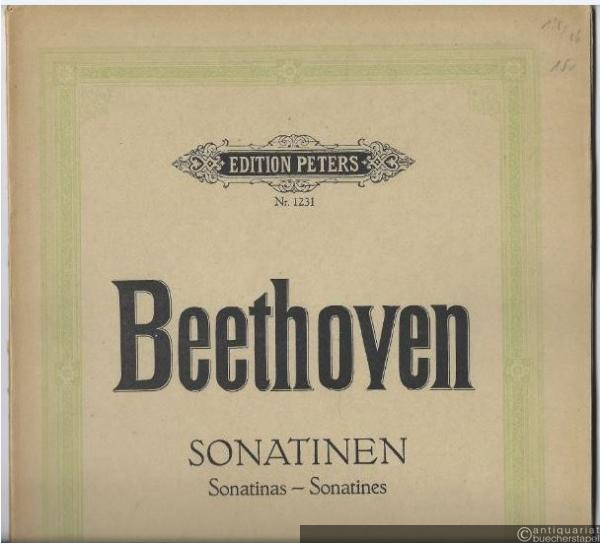  - Sonatinen / Sonatinas / Sonatines (= Edition Peters, Nr. 1231). Klavier zu 2 Händen.