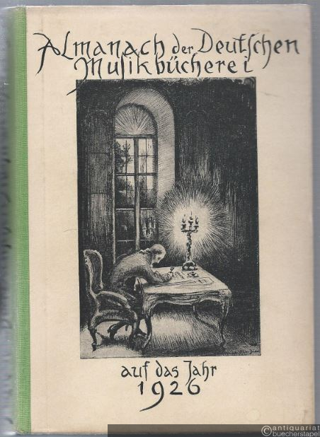  - Almanach der Deutschen Musikbücherei auf das Jahr 1926.