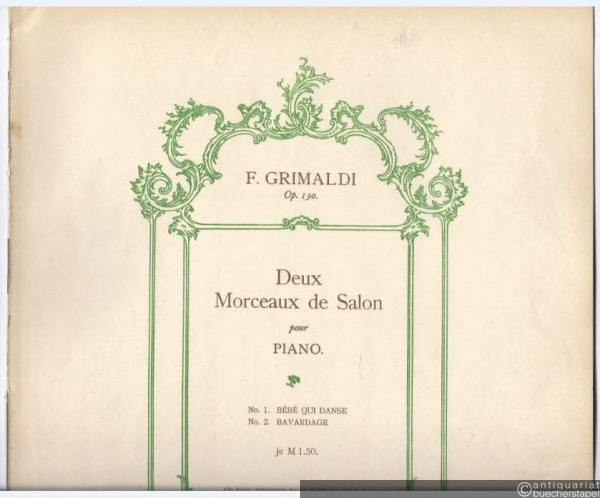  - Bavardage, Op. 130 No. 2 (= Deux Morceaux de Salon pour Piano, No. 2).