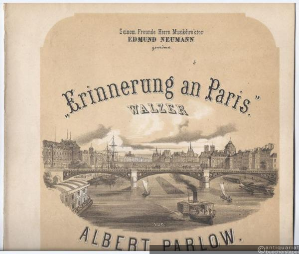  - Erinnerung an Paris. Walzer, Op. 119. Für Piano.