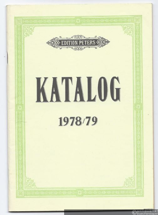 - Katalog 1978/79.