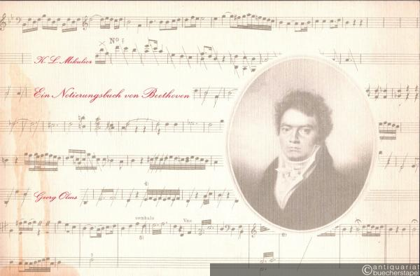  - Ein Notierungsbuch von Beethoven aus dem Besitz der Preußischen Staatsbibliothek zu Berlin.