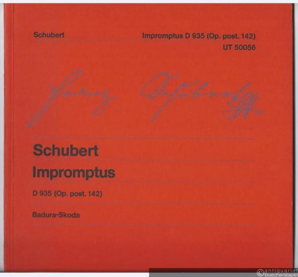  - Impromptus D 935 (Op. posth. 142) (= Wiener Urtext Edition, Nr. 50056).