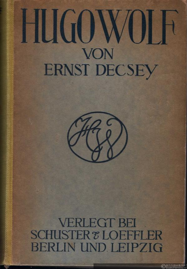  - Hugo Wolf [4 Bände in 1 (so vollständig)].