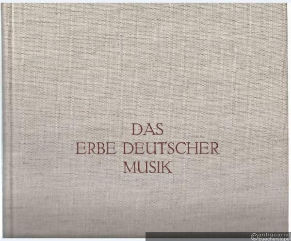  - Ausgewählte Werke. Zweiter Teil: Sämtliche Psalmmotetten (= Das Erbe Deutscher Musik, Band 66. Abteilung Ausgewählte Werke einzelner Meister, Band 7).